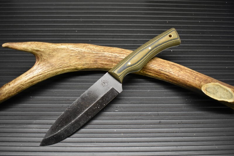 PKS Mt. Lion Curly Camo Micarta