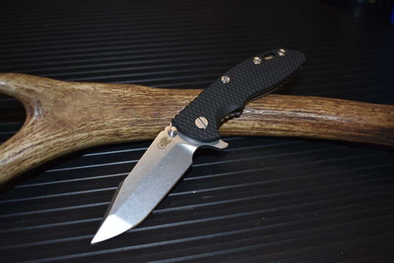 Hinderer XM-18 3.5" Harpoon Spanto Black SW