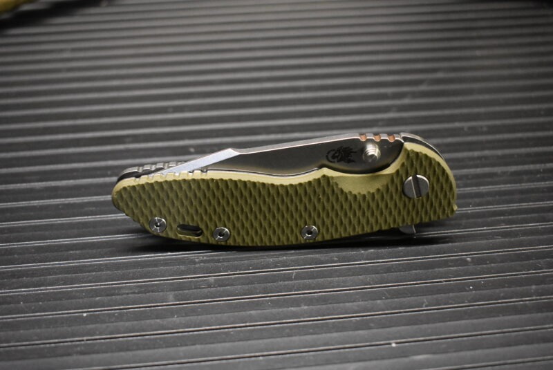 Hinderer XM-18 3.5" Harpoon Spanto Olive Drab SW - Image 2