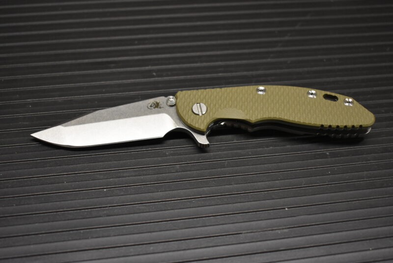 Hinderer XM-18 3.5" Harpoon Spanto Olive Drab SW - Image 5