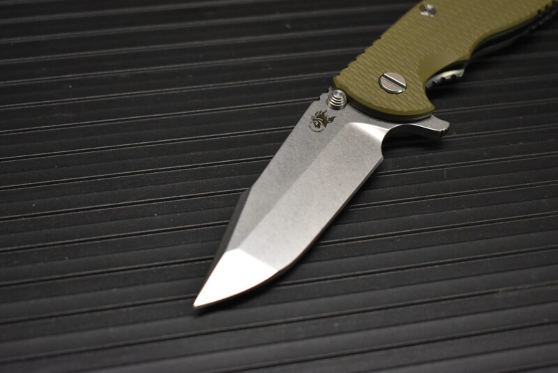 Hinderer XM-18 3.5" Harpoon Spanto Olive Drab SW - Image 4
