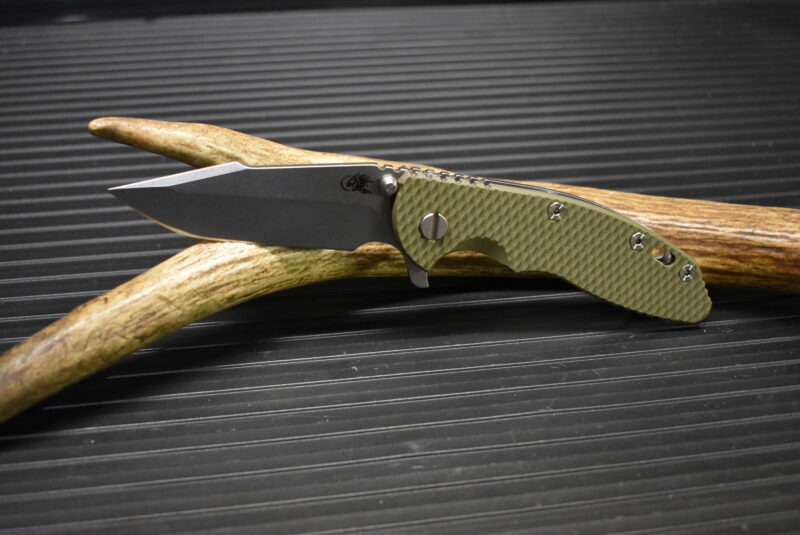 Hinderer XM-18 3.5" Harpoon Spanto Olive Drab SW