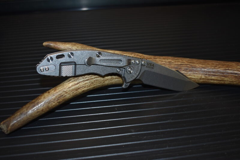 Hinderer XM-18 3.5" Harpoon Spanto Olive Drab SW - Image 7