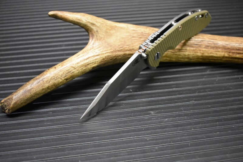 Hinderer XM-18 3.5" Harpoon Spanto Olive Drab SW - Image 8