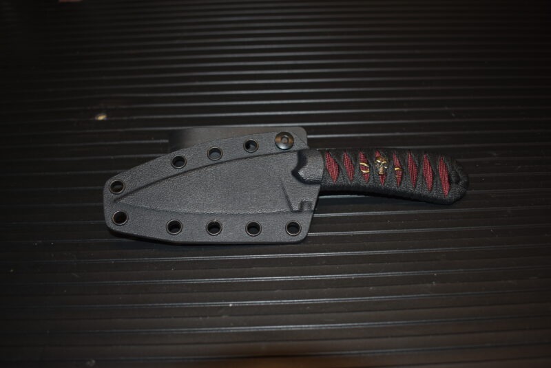 Bastinelli Sin Custom Black Red wrap w/Menuki - Image 6
