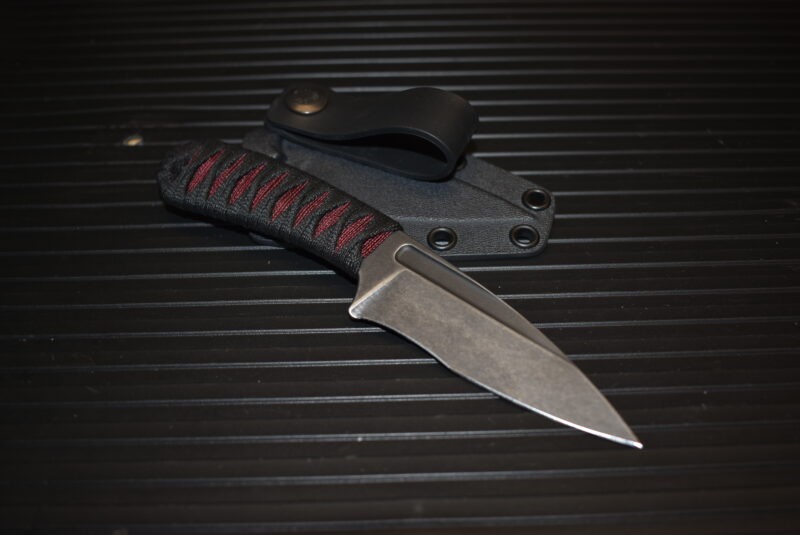 Bastinelli Sin Custom Black Red wrap w/Menuki - Image 3