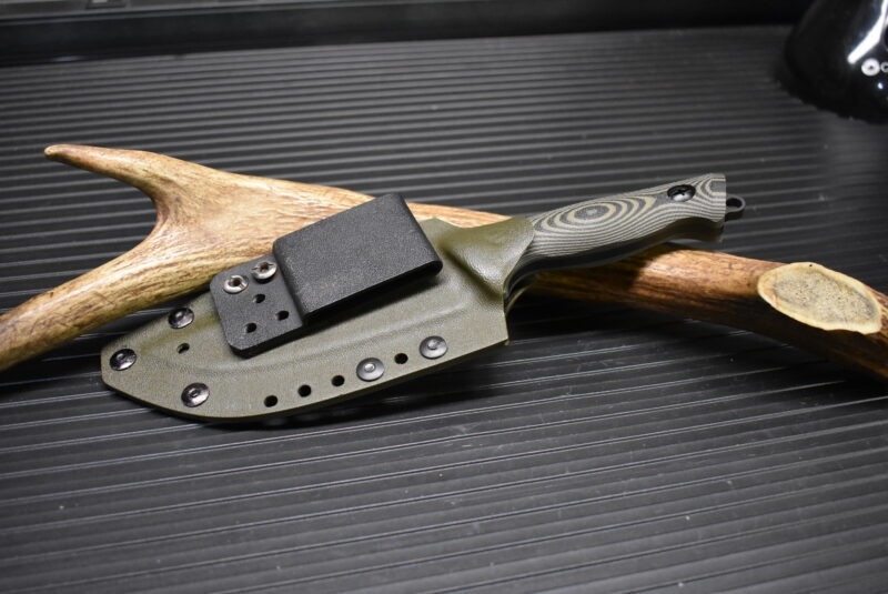 Treeman Combat TASS Black OD Grn/Blk w/Kydex Sheath - Image 3