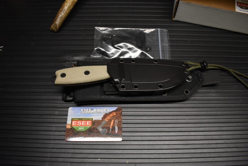 ESEE 3MIL, serrated, molle back - Image 2