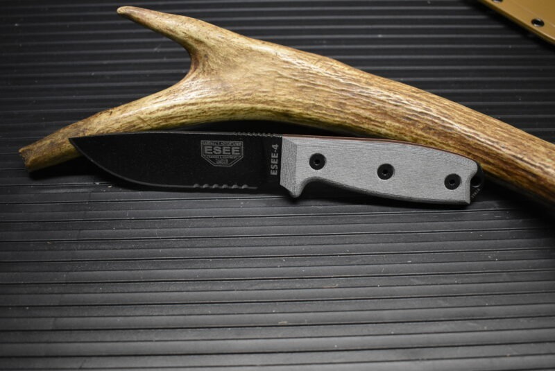 ESEE 4-S-MB, serrated edge,  Molle Back - Image 6