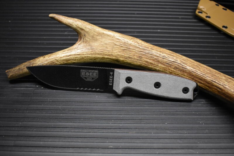 ESEE 4-S-MB, serrated edge,  Molle Back - Image 3