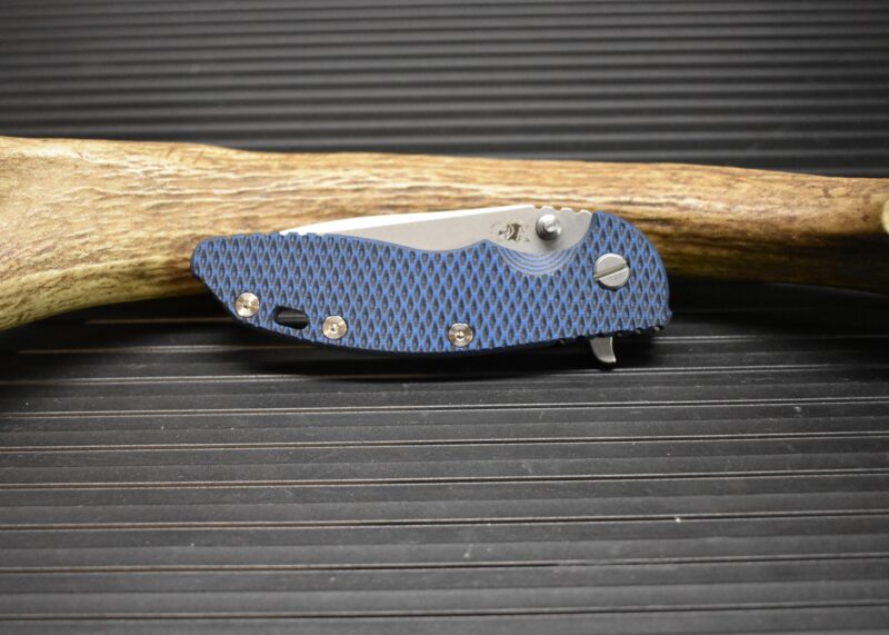 Hinderer XM-18 3.5" S45VN  Spanto Tri-Way WF Blue/Black G-10 - Image 3