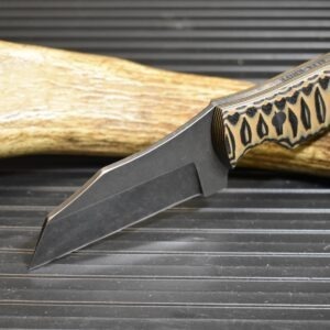 Alfa Knife AK5 Black/Tan textured - Image 3
