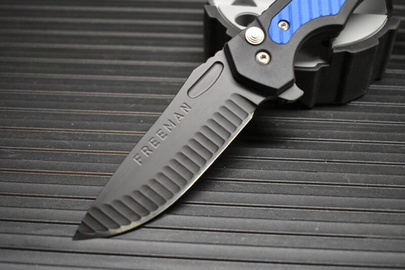 Freeman 451 Folder S45VN Blue G-10 - Image 8