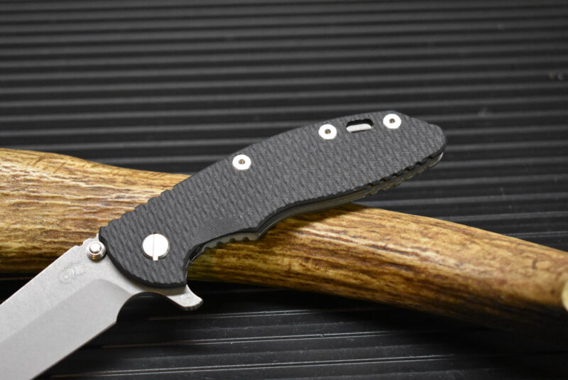 Hinderer XM-18 3.5" Skinny Harpoon Spanto WF Black - Image 5