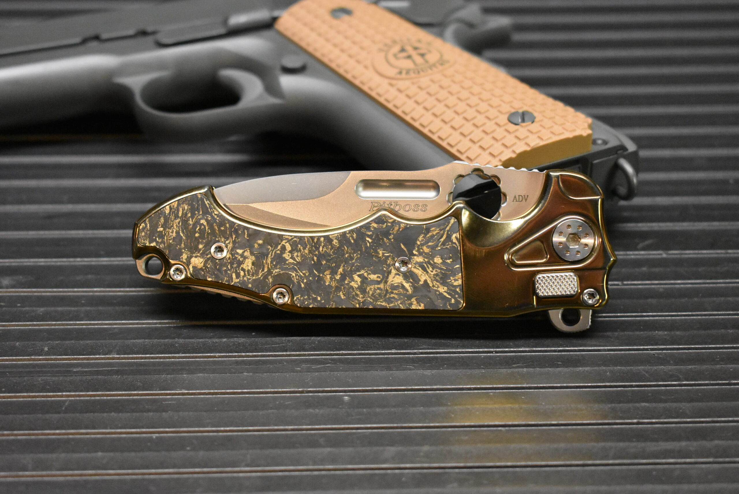 ADV Tactical Mini Pitboss Model 2 Gold - Image 2