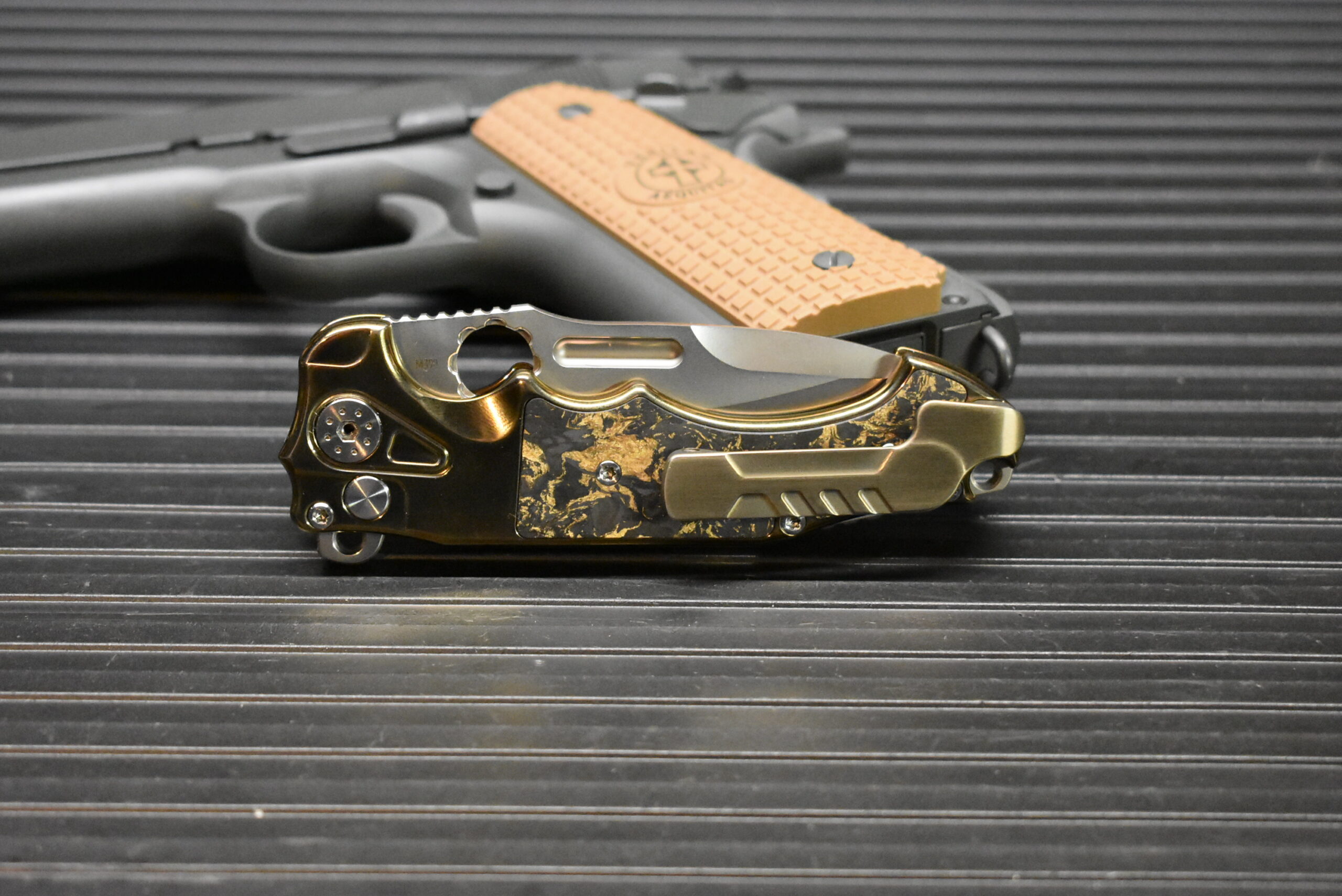 ADV Tactical Mini Pitboss Model 2 Gold - Image 3