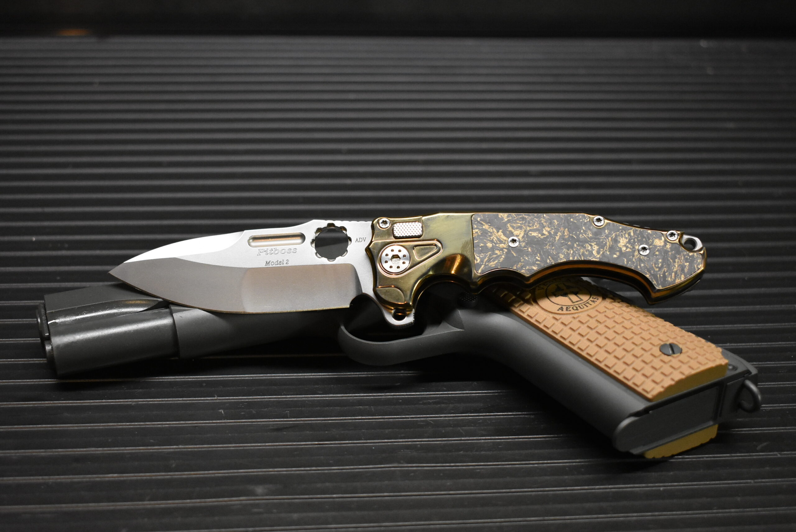 ADV Tactical Mini Pitboss Model 2 Gold - Image 4