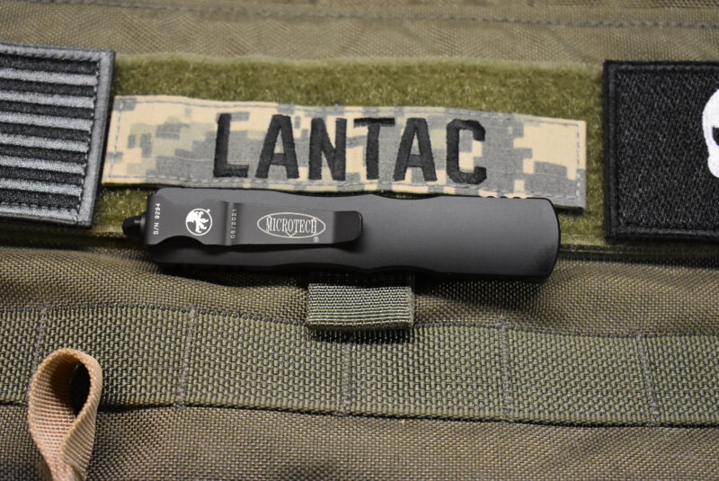 Microtech Dirac D/E Black Tactical 225-1T - Image 8