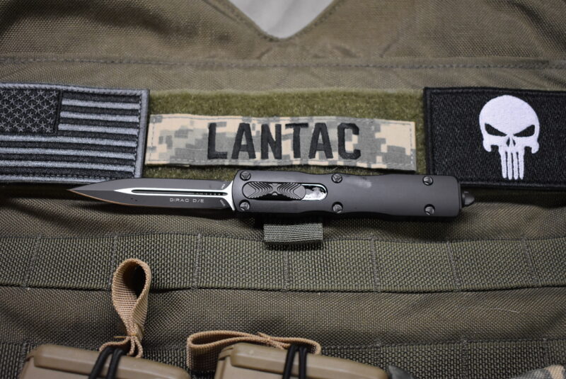 Microtech Dirac D/E Black Tactical 225-1T - Image 7