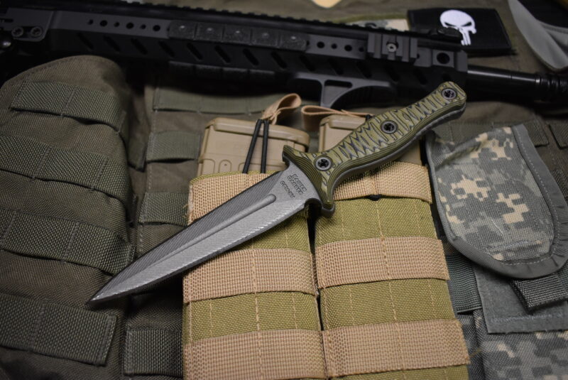 RMJ Tactical Raider Dagger CPM-3V Dirty Olive