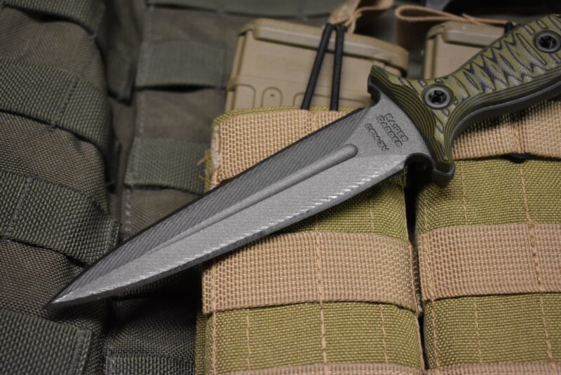 RMJ Tactical Raider Dagger CPM-3V Dirty Olive - Image 7