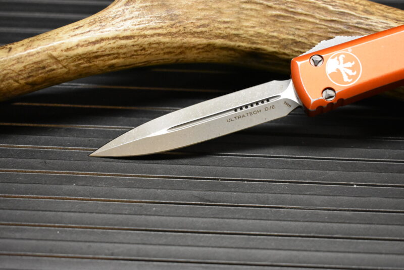 Microtech Ultratech DE Distressed Orange 122-10 DOR - Image 5