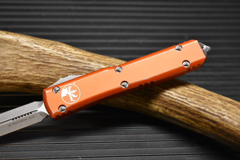 Microtech Ultratech DE Distressed Orange 122-10 DOR - Image 4