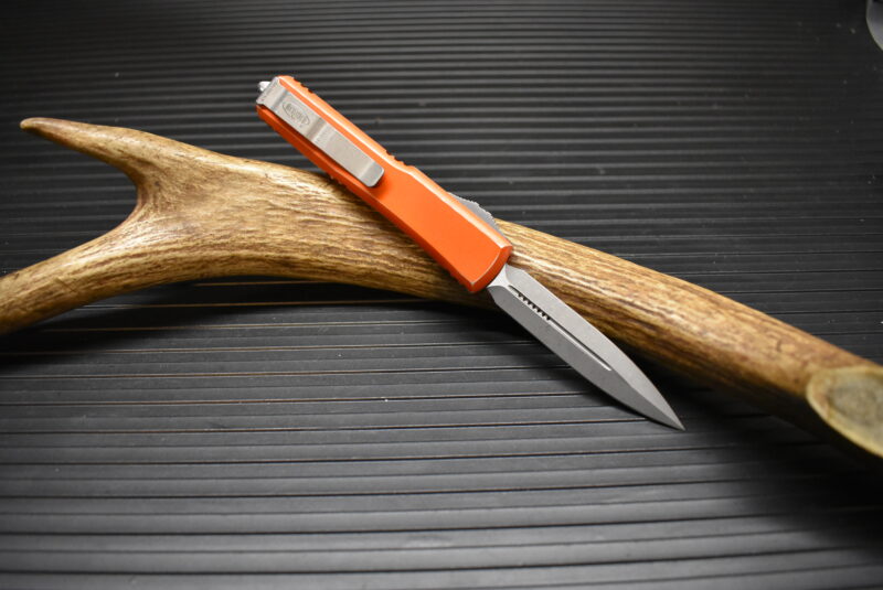 Microtech Ultratech DE Distressed Orange 122-10 DOR - Image 3