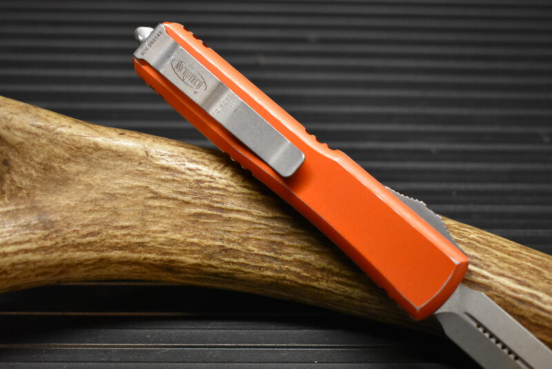 Microtech Ultratech DE Distressed Orange 122-10 DOR - Image 8