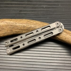 Benchmade 85 Billet Ti Balisong - Image 3