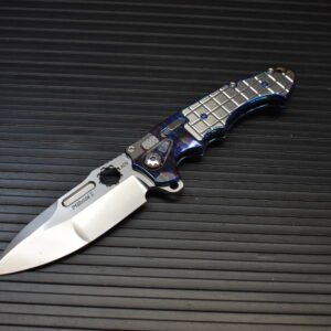 ADV Tactical Pitboss Model 2 Acid Rain/Ti Fragged Inlay